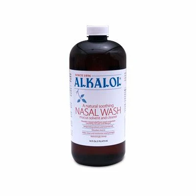 Alkalol Nasal Wash And Mucus Solvent 16-oz Bottle 2 Alkalol Nasal Wash And Mucus Solvent 16-oz Bottle - Image 2
