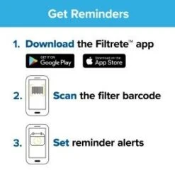 Filtrete MPR 1500 Allergen, Bacteria & Virus Air Filter -Home Furnishings Store 3m filtrete standard app instructions