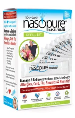 Nasopure Nasal Wash System By Dr. Hana 12 Nasopure Nasal Wash System By Dr. Hana -Home Furnishings Store 820 1040
