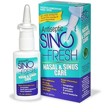 SinoFresh Antiseptic Nasal Spray Mist 1-oz. Bottle 1 SinoFresh Antiseptic Nasal Spray Mist 1-oz. Bottle