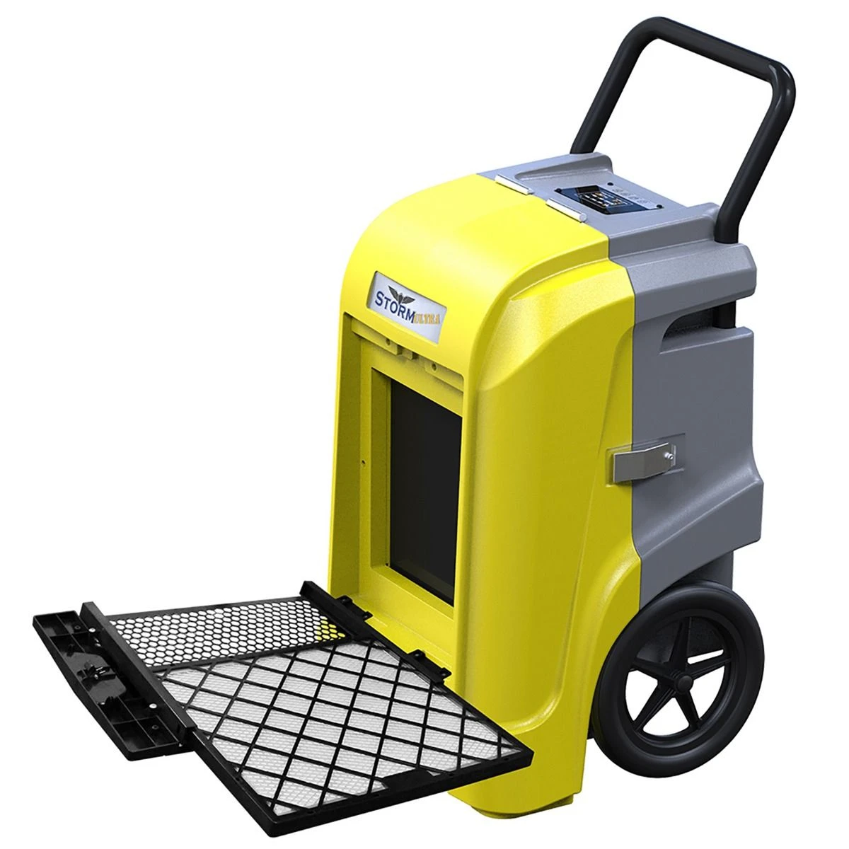 AlorAir Storm Ultra LGR 90 Large Capacity 190 Pint Smart Wi-Fi Commercial Dehumidifier With Pump, Yellow 4 AlorAir Storm Ultra LGR 90 Large Capacity 190 Pint Smart Wi-Fi Commercial Dehumidifier With Pump, Yellow - Image 4