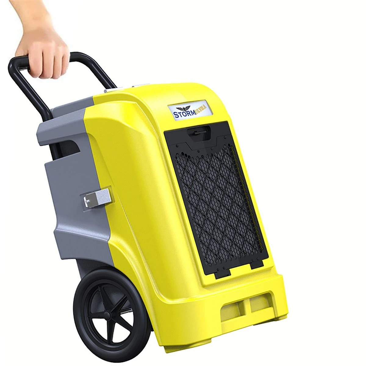 AlorAir Storm Ultra LGR 90 Large Capacity 190 Pint Smart Wi-Fi Commercial Dehumidifier With Pump, Yellow 5 AlorAir Storm Ultra LGR 90 Large Capacity 190 Pint Smart Wi-Fi Commercial Dehumidifier With Pump, Yellow - Image 5