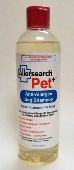 Allersearch Pet+ Anti-Allergen Shampoo 16-oz Bottle