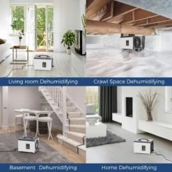 AlorAir Sentinel HD35P Energy Star 70 Pint Dehumidifier With Pump And Hose For Basements Or Crawl Spaces 11 AlorAir Sentinel HD35P Energy Star 70 Pint Dehumidifier With Pump And Hose For Basements Or Crawl Spaces -Home Furnishings Store alorair hd35 spaces