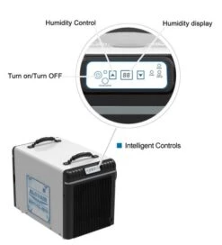 Alorair Sentinel HD90 90 Pint Dehumidifier For Basements And Crawl Spaces 15 Alorair Sentinel HD90 90 Pint Dehumidifier For Basements And Crawl Spaces -Home Furnishings Store alorair hd90 controls image