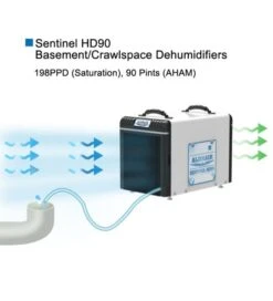 Alorair Sentinel HD90 90 Pint Dehumidifier For Basements And Crawl Spaces 16 Alorair Sentinel HD90 90 Pint Dehumidifier For Basements And Crawl Spaces -Home Furnishings Store alorair hd90 diagram image
