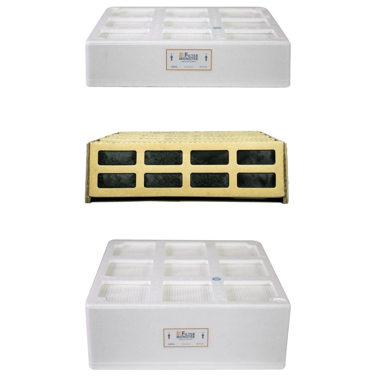 Filter-Monster Replacement Filter Set Compatible With IQAir™ HealthPro™ Series Air Purifier Filters 1 Filter-Monster Replacement Filter Set Compatible With IQAir™ HealthPro™ Series Air Purifier Filters