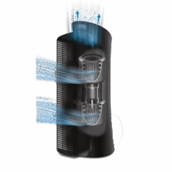 Honeywell HPA030B HEPA Tower Allergen Remover Air Purifier -Home Furnishings Store hpa030 tower2