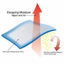 BedCare™ Fitted Hypoallergenic & Waterproof Mattress Protectors -Home Furnishings Store n 7252424c m va dv white 400fx