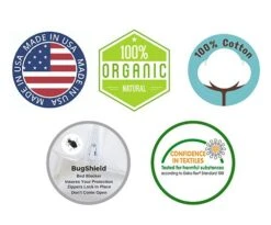 Organic All-Cotton Allergy BedCare™ Mattress Covers 17 Organic All-Cotton Allergy BedCare™ Mattress Covers -Home Furnishings Store n 7252478b m va dv white 400fx