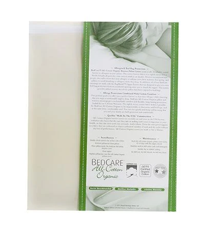 Organic All-Cotton Allergy Pillow Covers 4 Organic All-Cotton Allergy Pillow Covers - Image 4