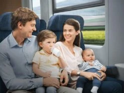 Omron MicroAIR NE-U100 Mesh Nebulizer -Home Furnishings Store omron family on train