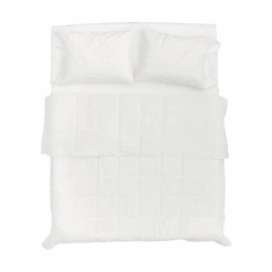 Silk Comforter By SmartSilk™ 14 Silk Comforter By SmartSilk™ -Home Furnishings Store smartsilk comforter white2